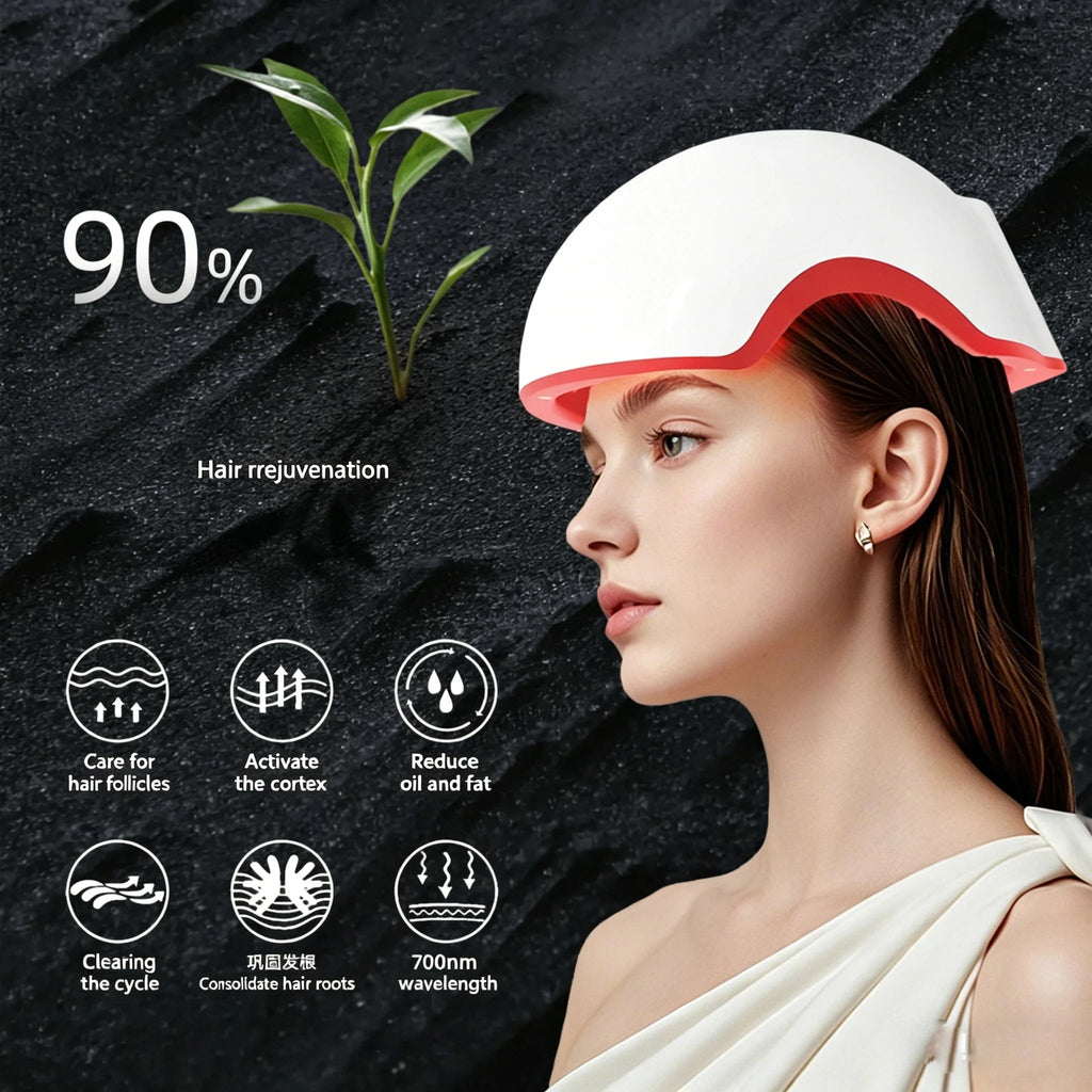168-LED Red Light Helmet — Hair Regrowth & Scalp Stimulation - Matos