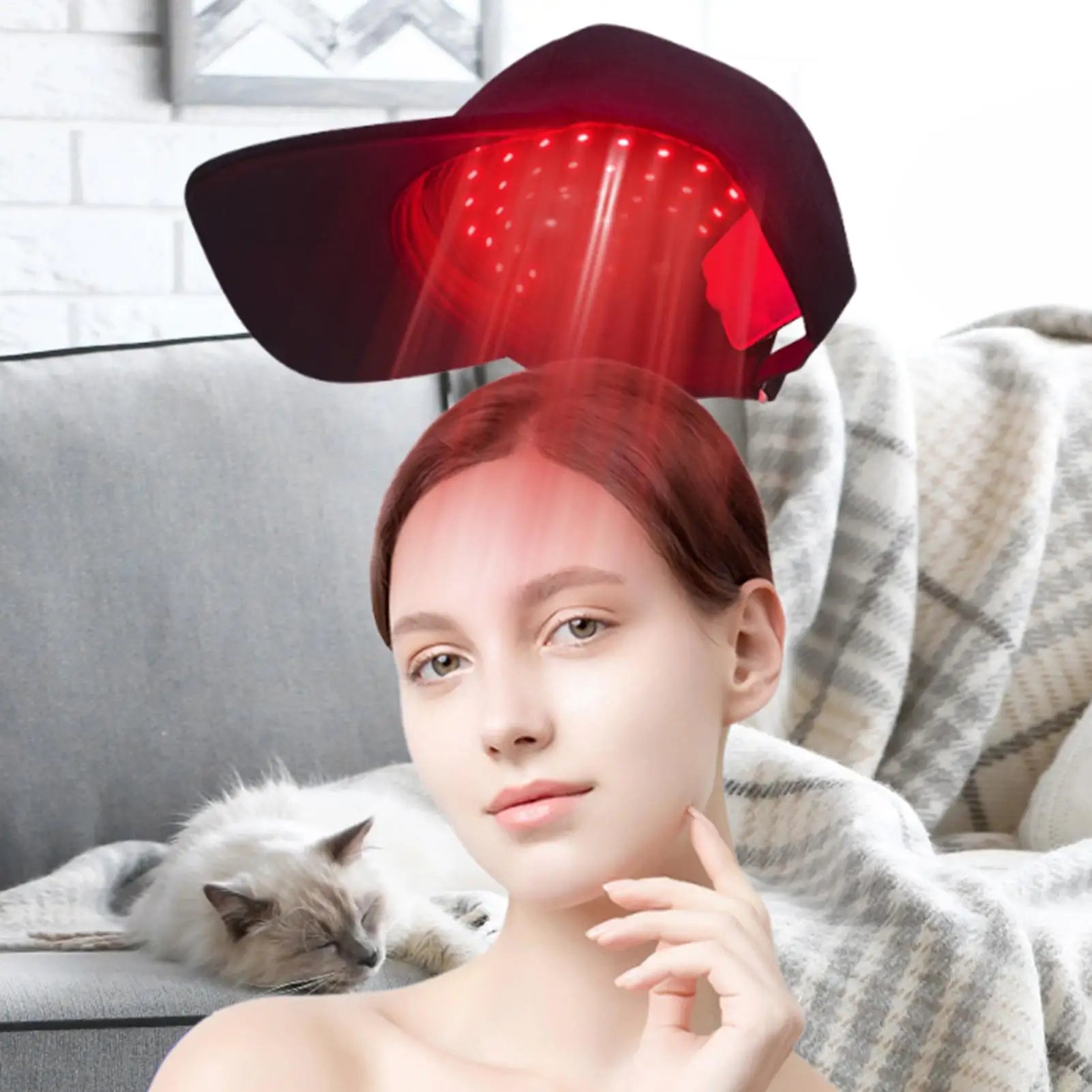 Infrared Hair Growth Helmet — Stop Hair Loss, Regrow Thicker