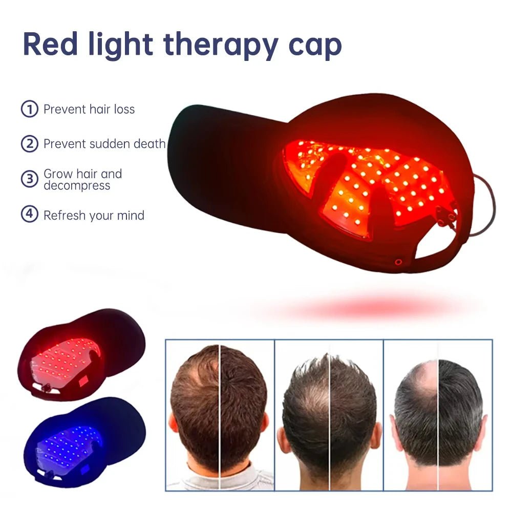 Casque LED 4 Modes — Luminothérapie Rouge & Infrarouge - Matos