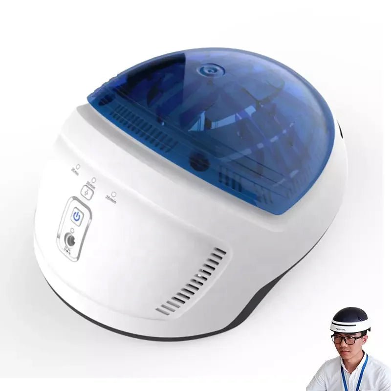 KN-8000B Hair Regrowth Helmet — Clinically Tested Technology - Matos