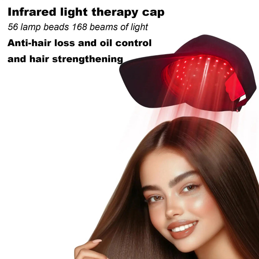 Premium Infrared Hair Cap — Intense Regrowth for Men & Women - Matos